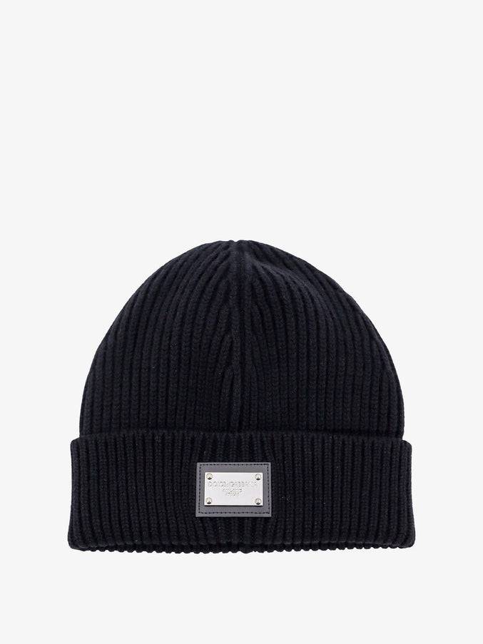 Dolce & Gabbana Wool And Cashmere Hat Uni Nero