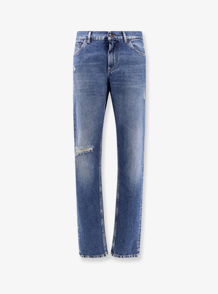 Dolce & Gabbana Slim Jeans Variante Abbinata