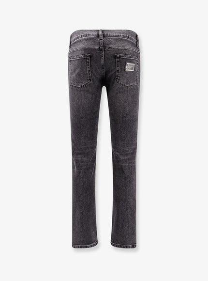 Dolce & Gabbana Skinny Grey Denim Jeans