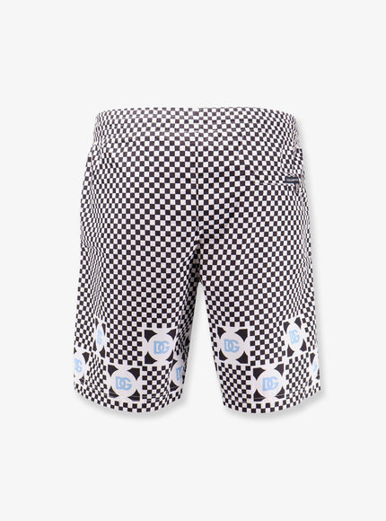 Dolce & Gabbana Swim Trunks With Pochette