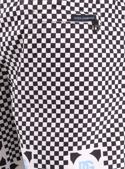 Dolce & Gabbana Swim Trunks With Pochette