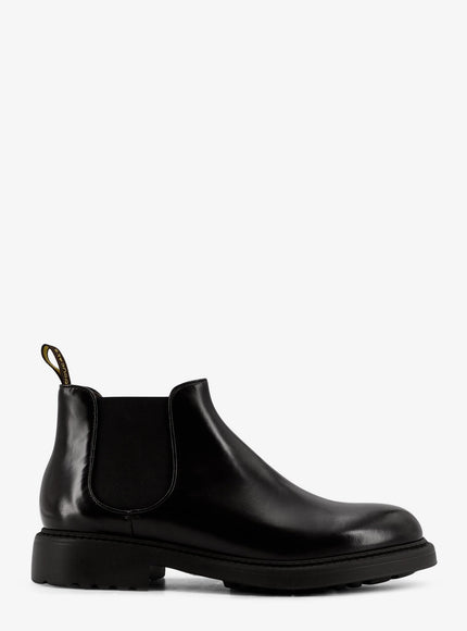 Doucal's Beatles Leather Boots Nero