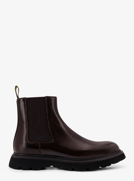 Doucal's Horse Leather Ankle Boots Moro