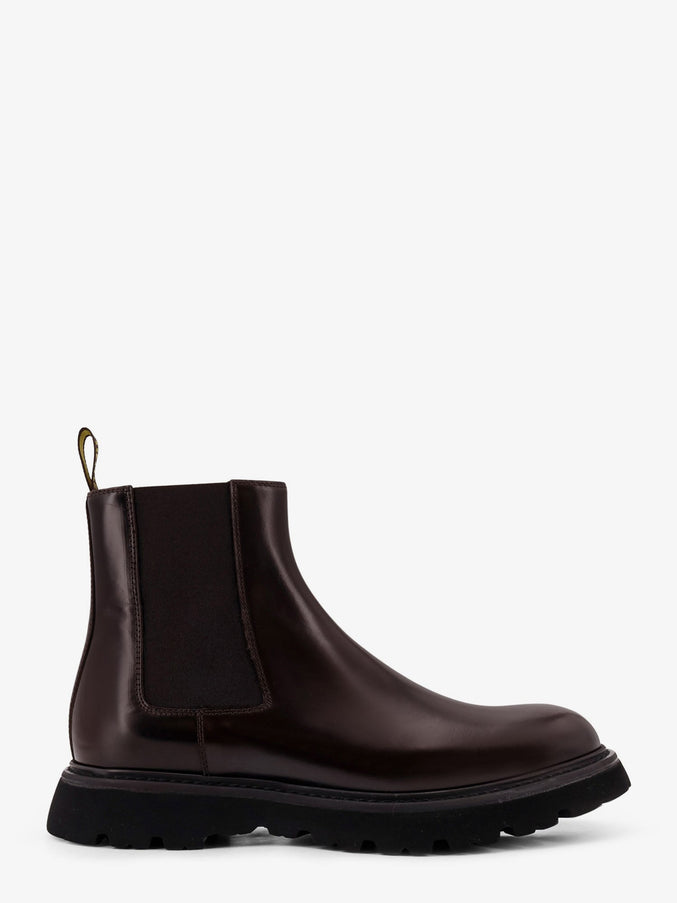 Doucal's Horse Leather Ankle Boots Moro