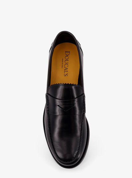 Doucal's Penny Leather Loafers