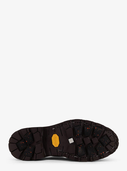 Doucal's Arctic Leather Lace Up Shoes