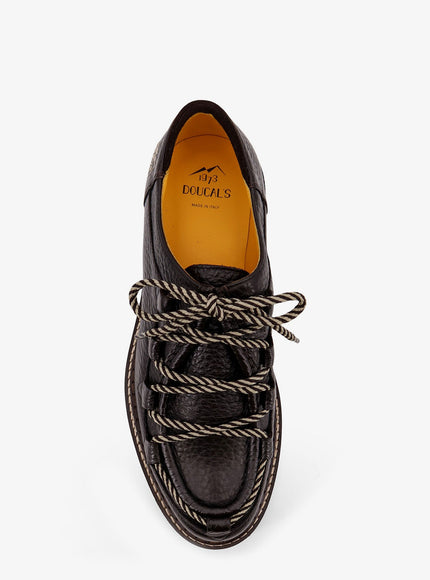 Doucal's Arctic Leather Lace Up Shoes