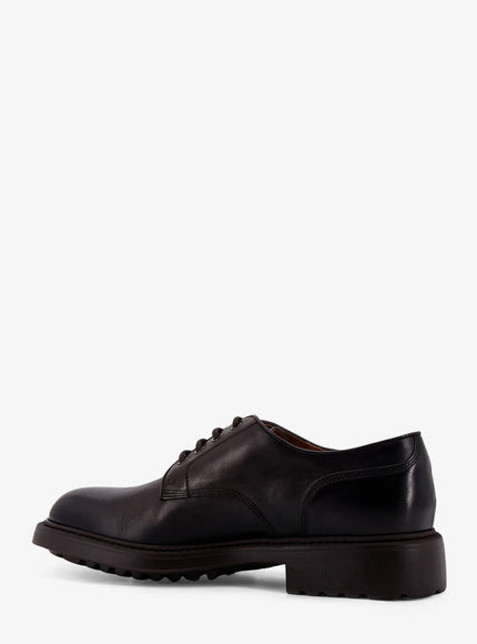 Doucal's Derby Leather Lace-Up Shoe