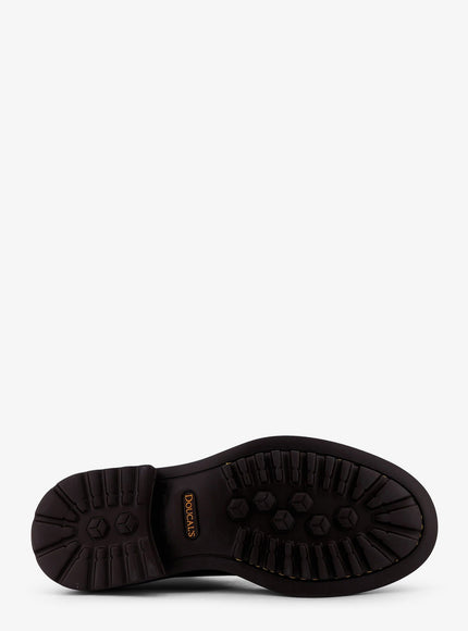 Doucal's Derby Leather Lace-Up Shoe