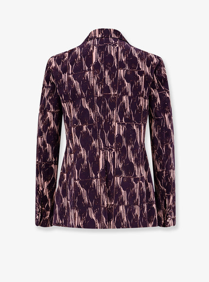 Dries Van Noten Beaura Corduroy Blazer