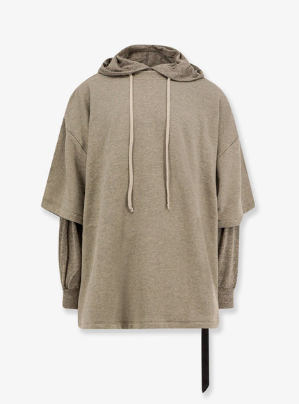 Drkshdw Tommy Hustler Cotton Blend Sweatshirt Uni Melange Grey