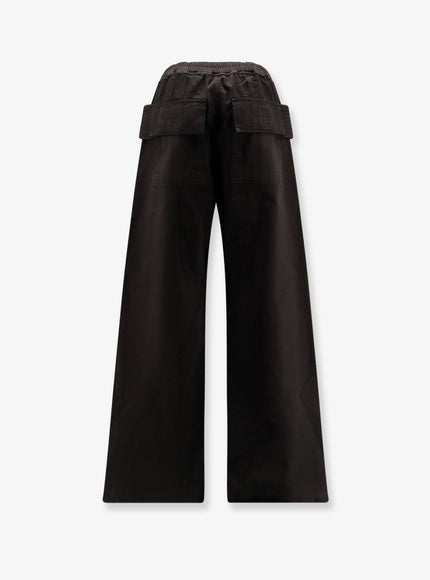 Drkshdw Creatch Wide Cargo Drawstring Cotton Trousers