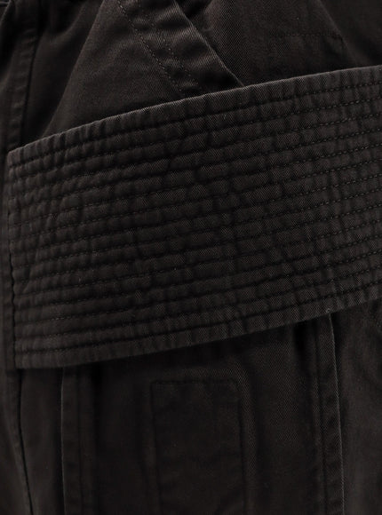 Drkshdw Creatch Wide Cargo Drawstring Cotton Trousers