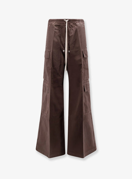 Drkshdw Double Cargo Jumbo Organic Cotton Trousers Dark Dust