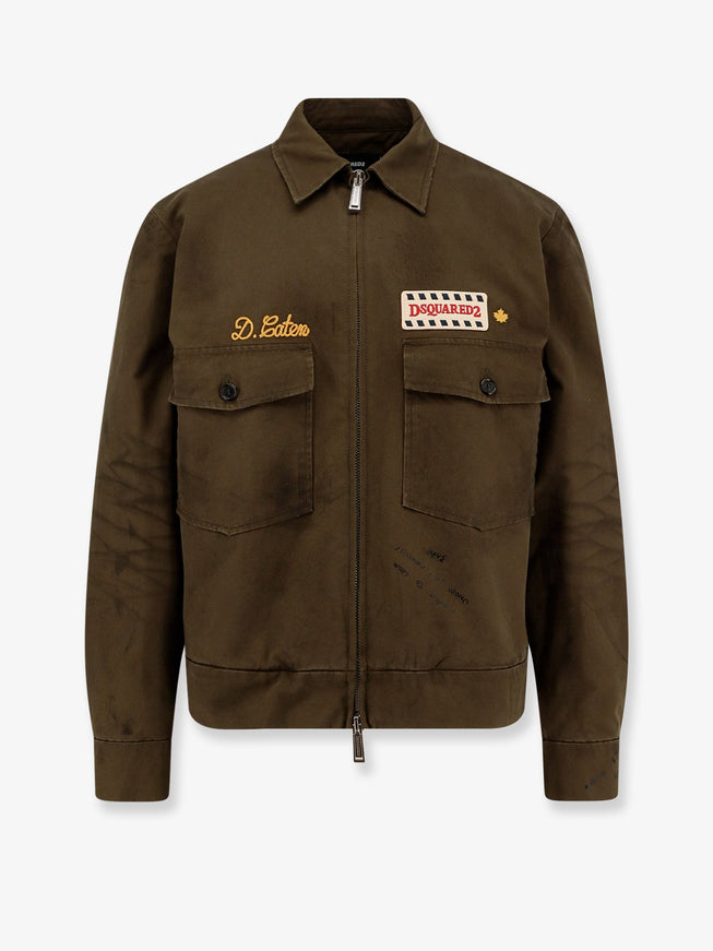 Dsquared2 Dsquared2 Bros Cotton Padded Jacket Desert Tan