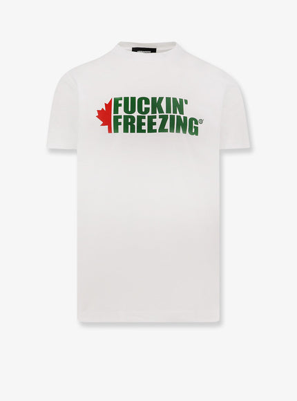 Dsquared2 Cool Fit Cotton T-Shirt White