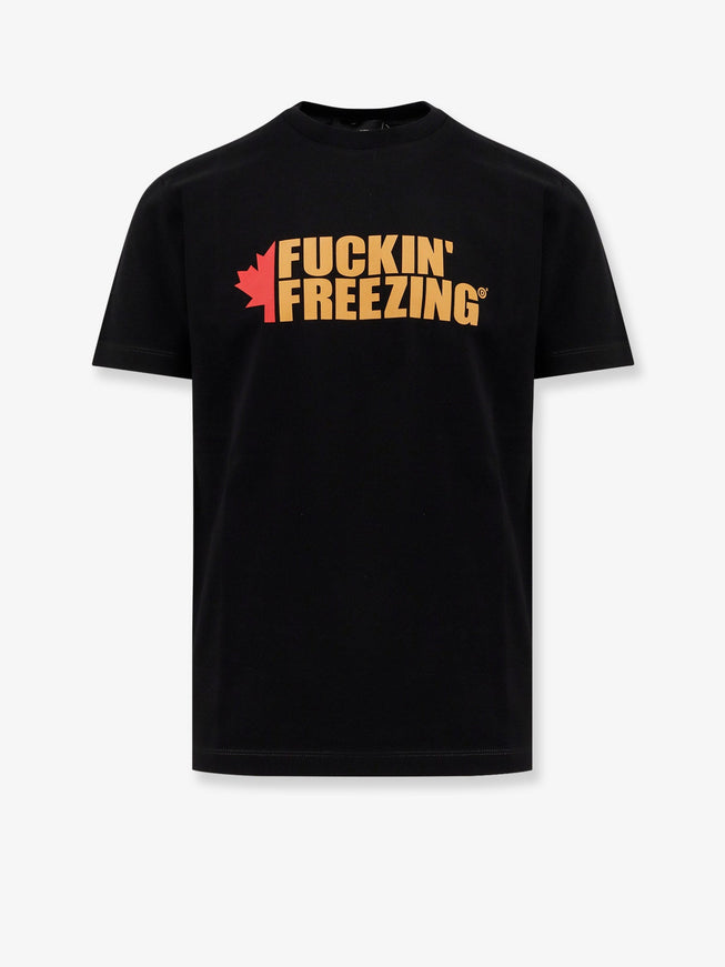 Dsquared2 Cool Fit Cotton T-Shirt Black