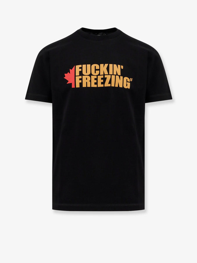 Dsquared2 Cool Fit Cotton T-Shirt Black
