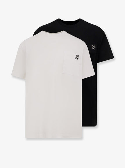 Dsquared2 Cotton T-Shirt Bipack Nero