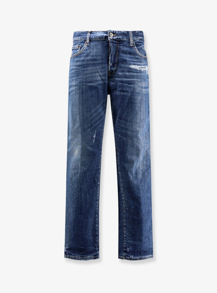 Dsquared2 Cotton Jeans Navy Blue