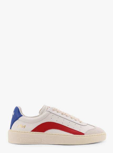 Dsquared2 Rider Leather Low-Top Sneakers