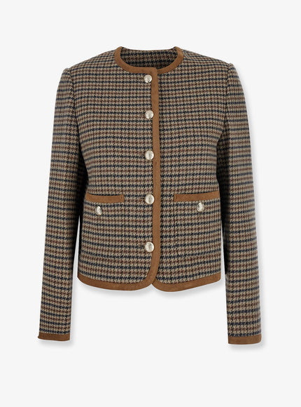 Dunst Tweed Blazer Grigio