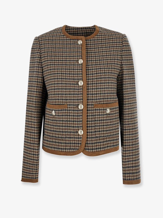 Dunst Tweed Blazer Grigio
