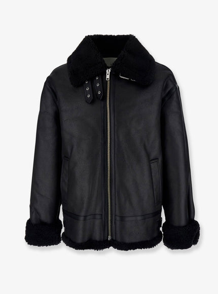 Dunst Unisex Eco-Shearling Jacket Nero