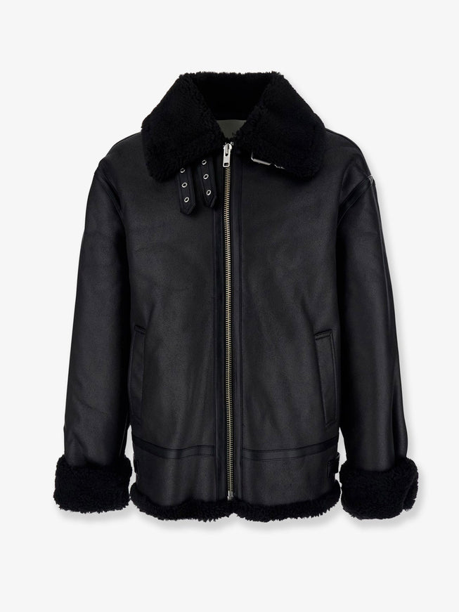 Dunst Unisex Eco-Shearling Jacket Nero