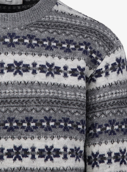 Dunst Fairisle Wool Blend Sweater