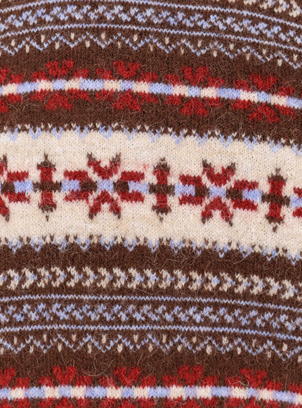 Dunst Fairisle Wool Blend Sweater