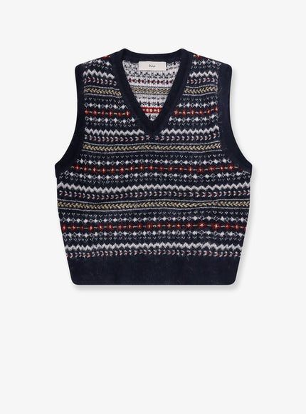 Dunst Crafted Unisex Vest Blue