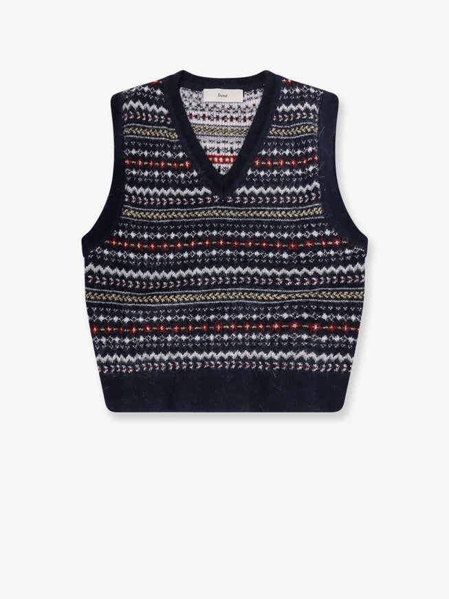 Dunst Crafted Unisex Vest Blue