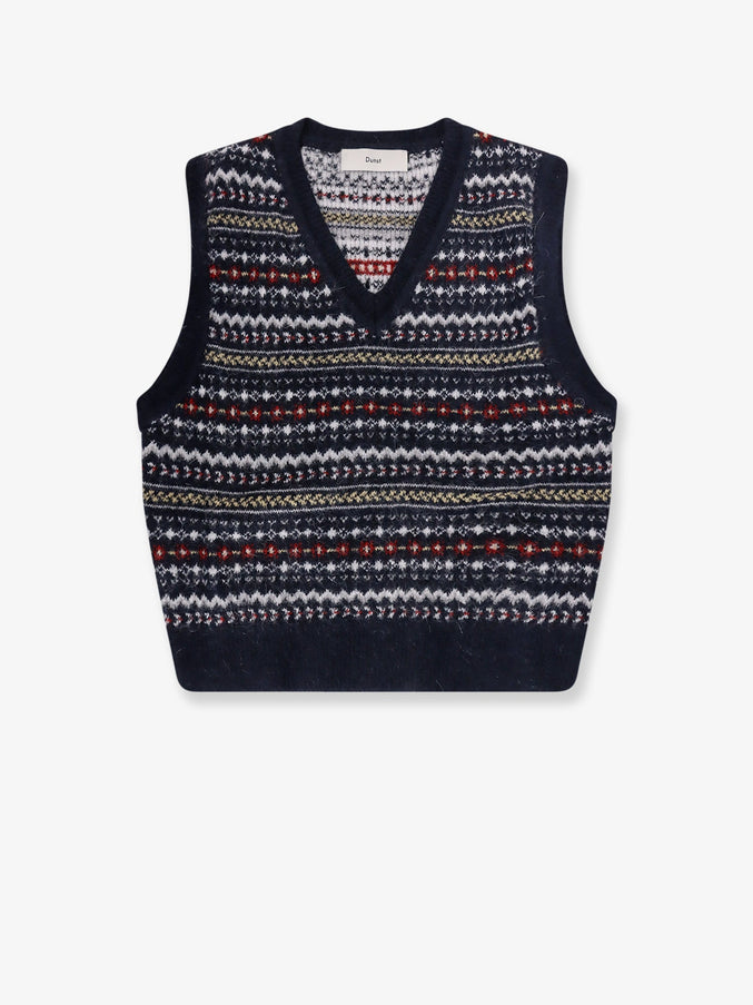 Dunst Crafted Unisex Vest Blue