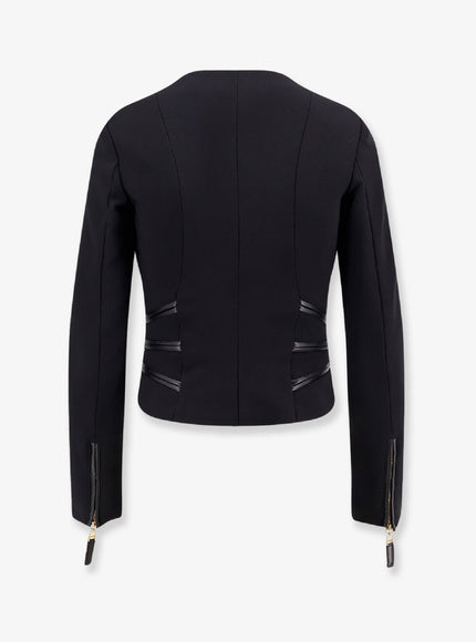 Elisabetta Franchi Blazer With Pockets And Zip