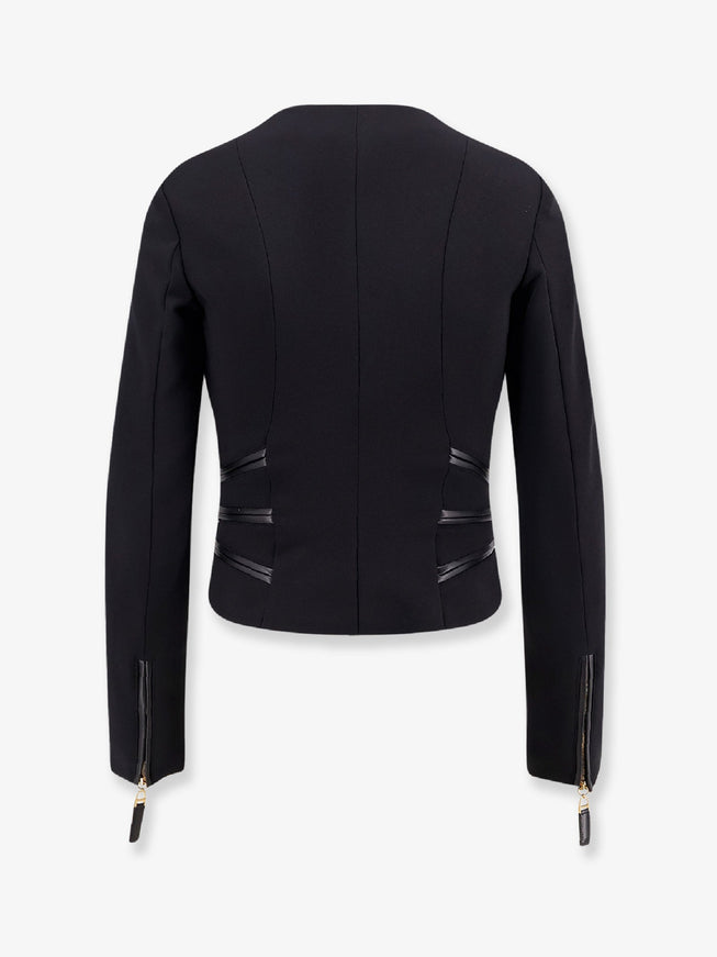 Elisabetta Franchi Blazer With Pockets And Zip