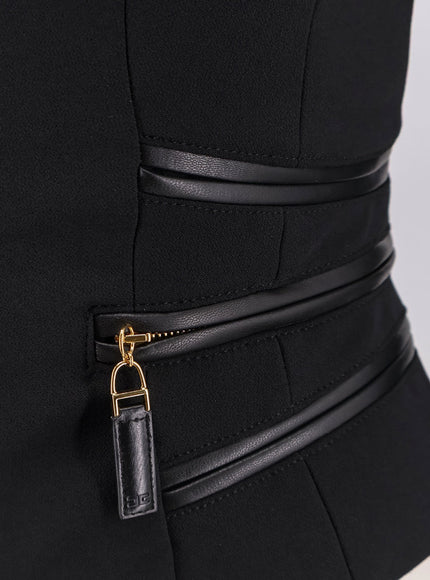 Elisabetta Franchi Blazer With Pockets And Zip