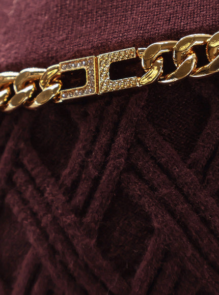 Elisabetta Franchi Viscose Blend Pencil Skirt