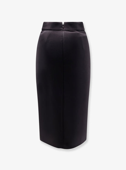 Elisabetta Franchi Satin Pencil Skirt
