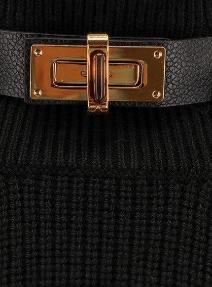 Elisabetta Franchi Wool Blend Sweater