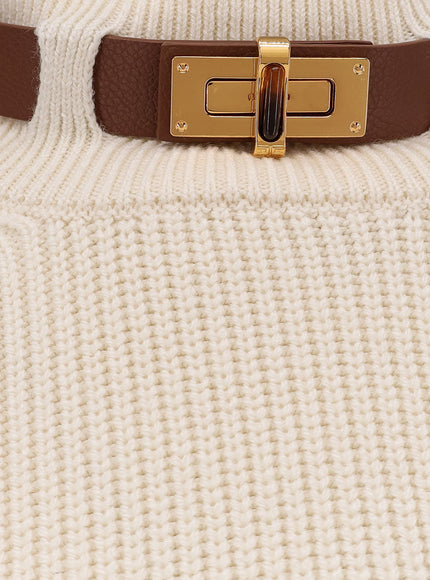 Elisabetta Franchi Wool Blend Sweater