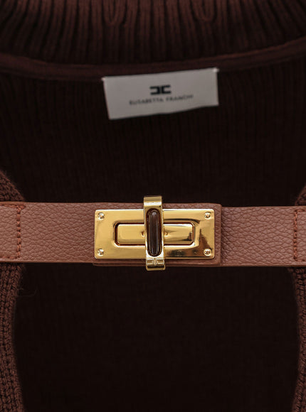 Elisabetta Franchi Wool Blend Sweater