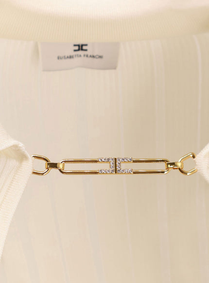 Elisabetta Franchi Lyocell Blend Sweater