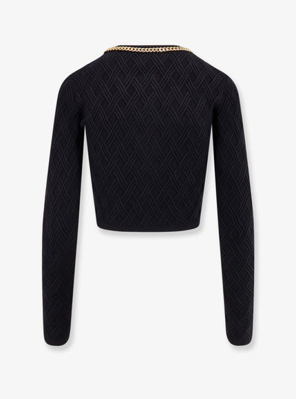 Elisabetta Franchi Viscose Blend Cardigan