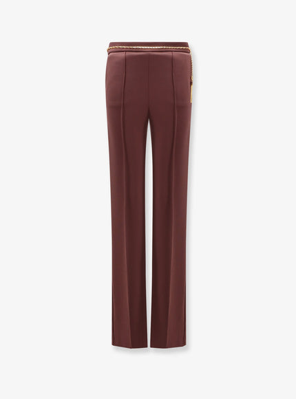Elisabetta Franchi Cady Trousers Merlot