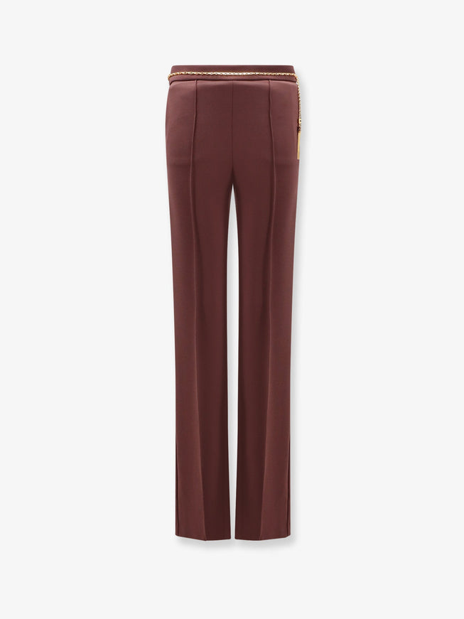 Elisabetta Franchi Cady Trousers Merlot