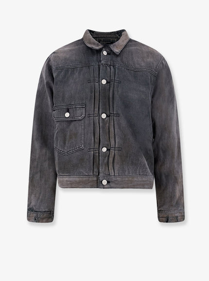 Enfants Riches Deprimes Flannel Lined Type Vii Jacket Charcoal Blue Plaid