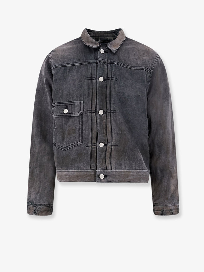 Enfants Riches Deprimes Flannel Lined Type Vii Jacket Charcoal Blue Plaid