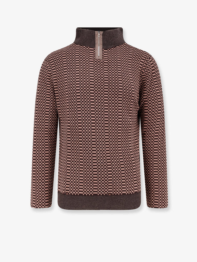 Enfants Riches Deprimes Puke & Cry Polo Sweater Brown Multi