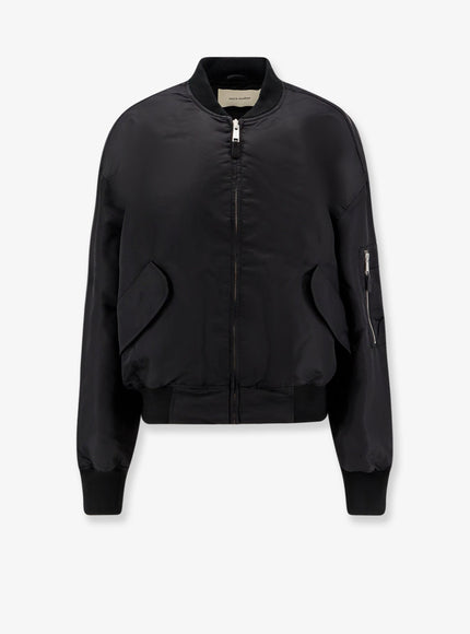 Entire Studios Broad Nylon Bomber Oil